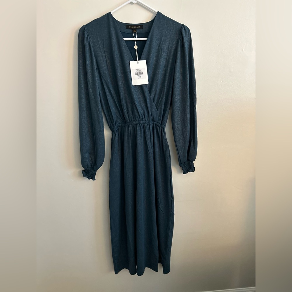 Green Downeast midi dress size xs